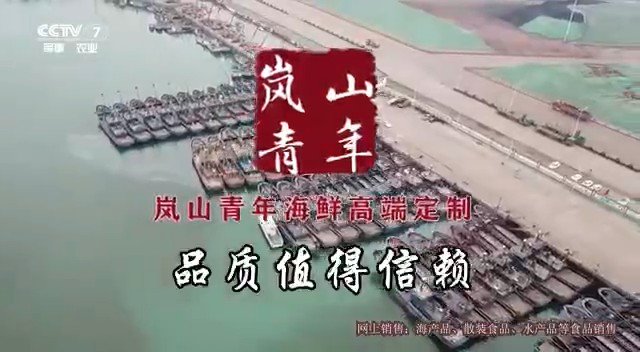 服務零售類央視廣告客戶-服務零售——岚山青年海鮮CCTV-7_央視廣告片